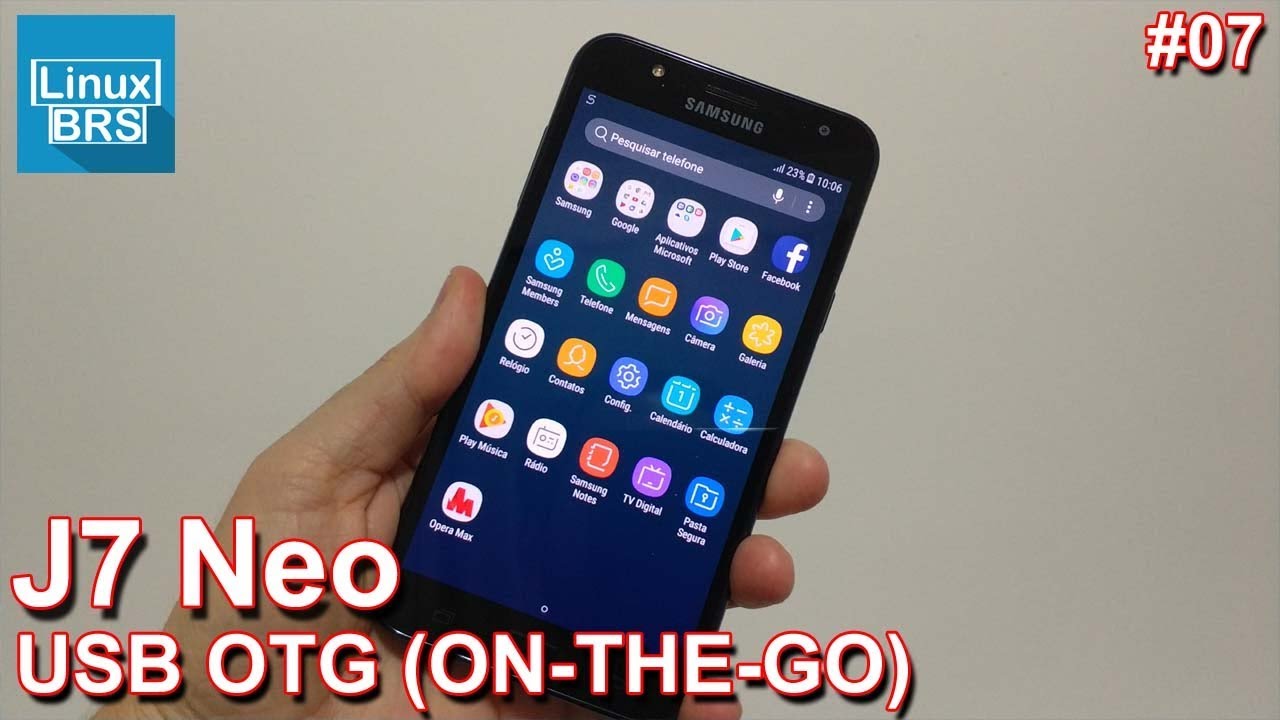 Samsung Galaxy J7 Neo - USB OTG (ON-THE-GO) - Conectando dispositivos