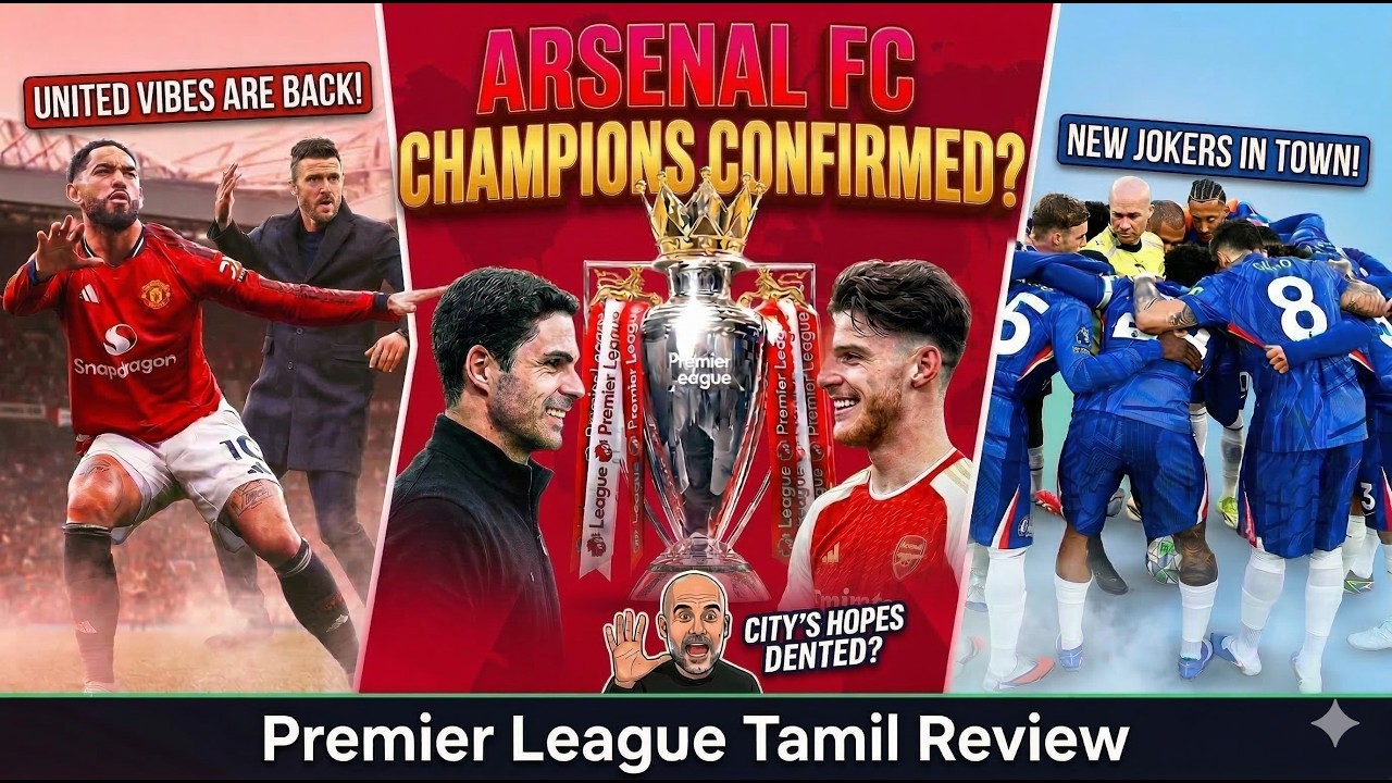 Arsenal Statement Win | Chelsea HUDDLE KODUMAI! Liverpool Shock Draw | PL GW 31 Review Tamil