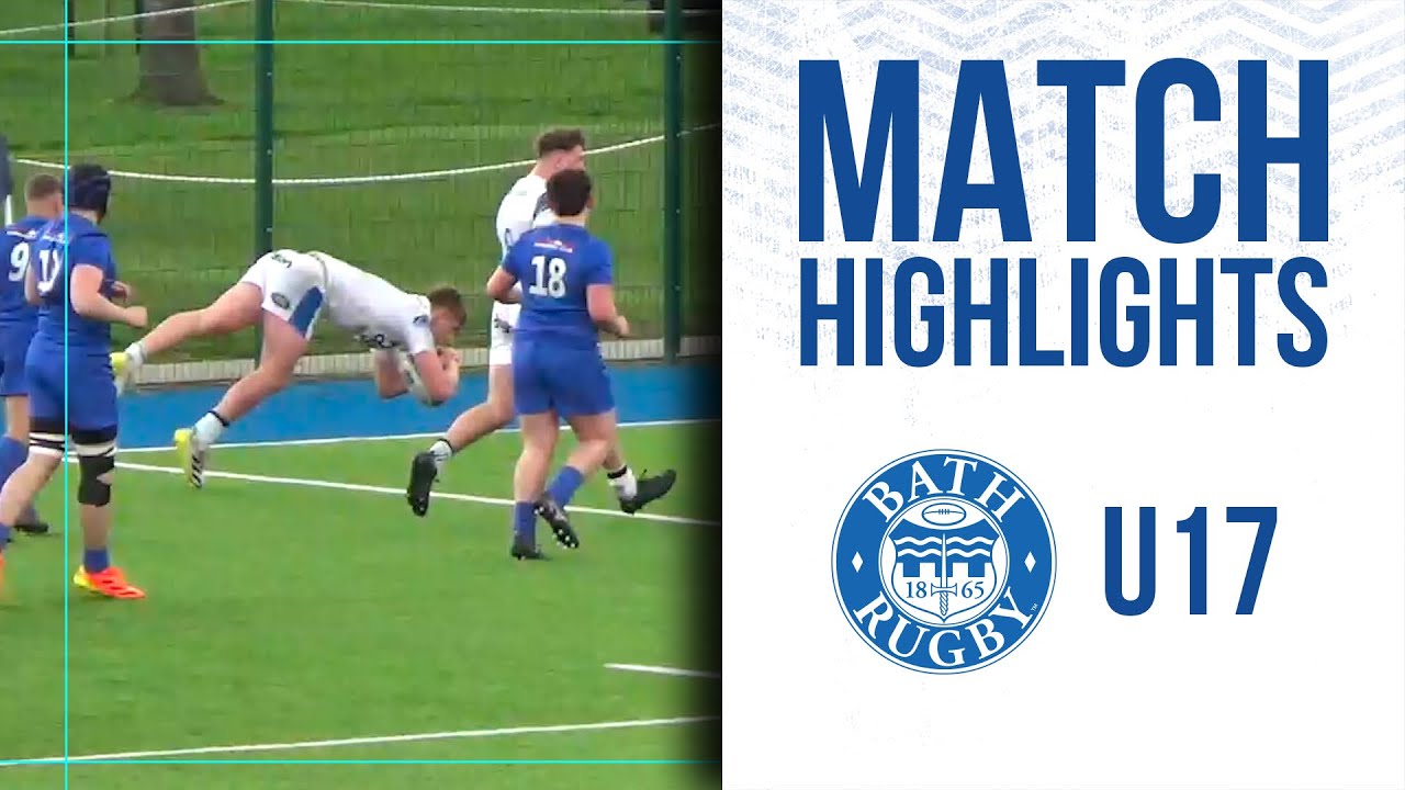 Bath Rugby U17 with some brilliant tries against Sale Sharks!
