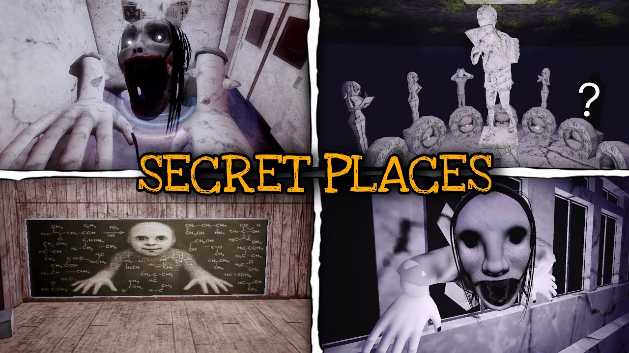 PETAPETA: School of Nightmares - All Secret Locations & Behind the Scenes | Roblox
