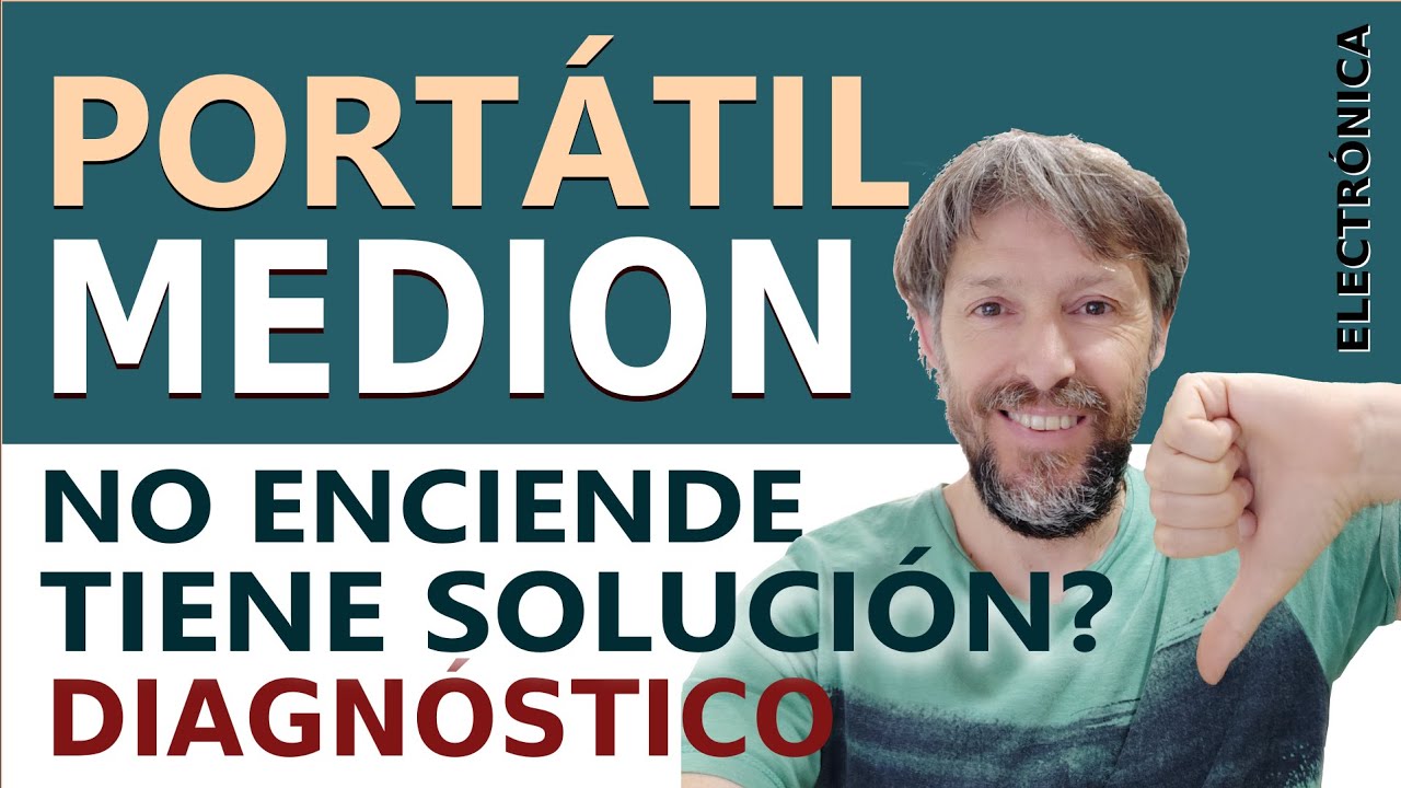 PORTÁTIL MEDION NO ENCIENDE - ANALIZAMOS QUE PASÓ