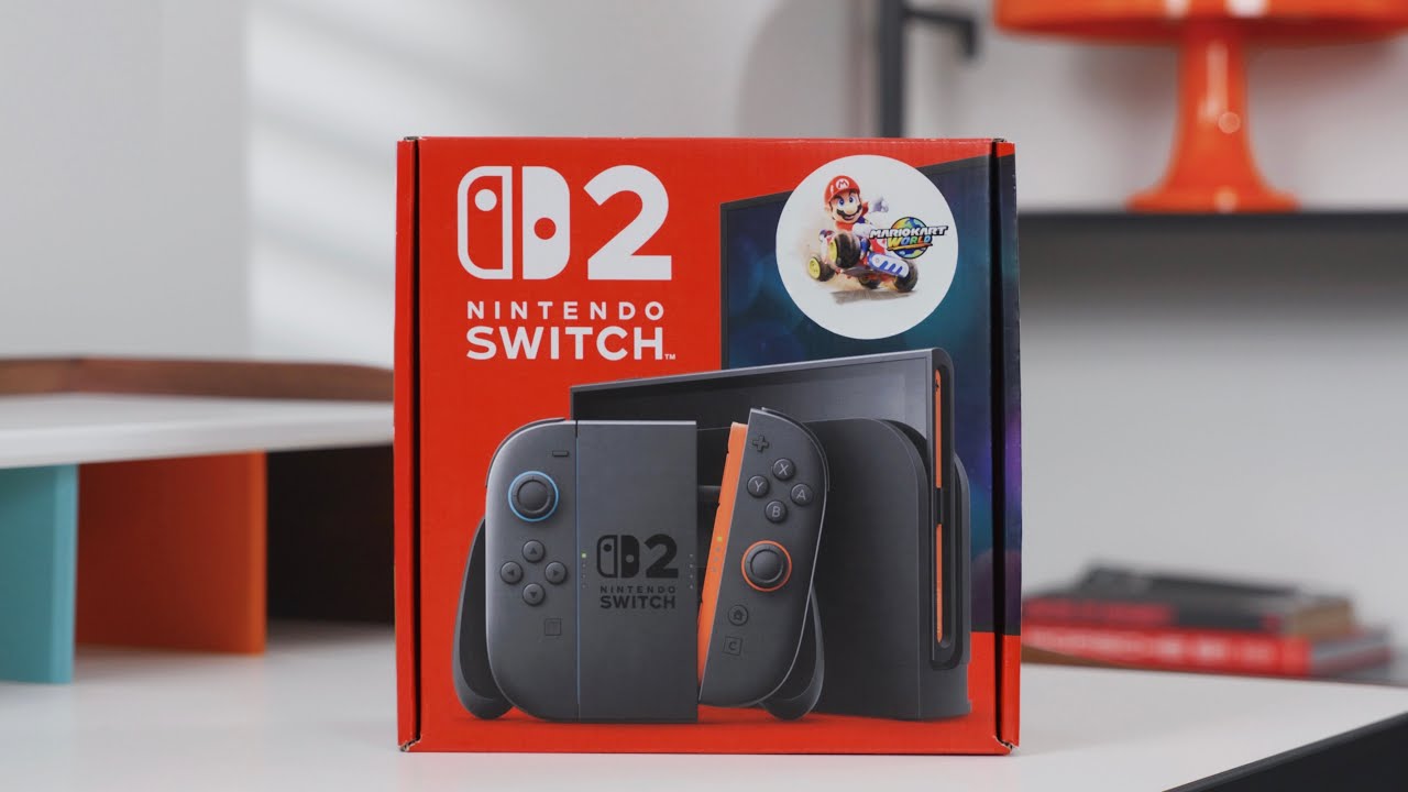 NEW Nintendo Switch 2 // Mario Kart World Unboxing Gameplay!