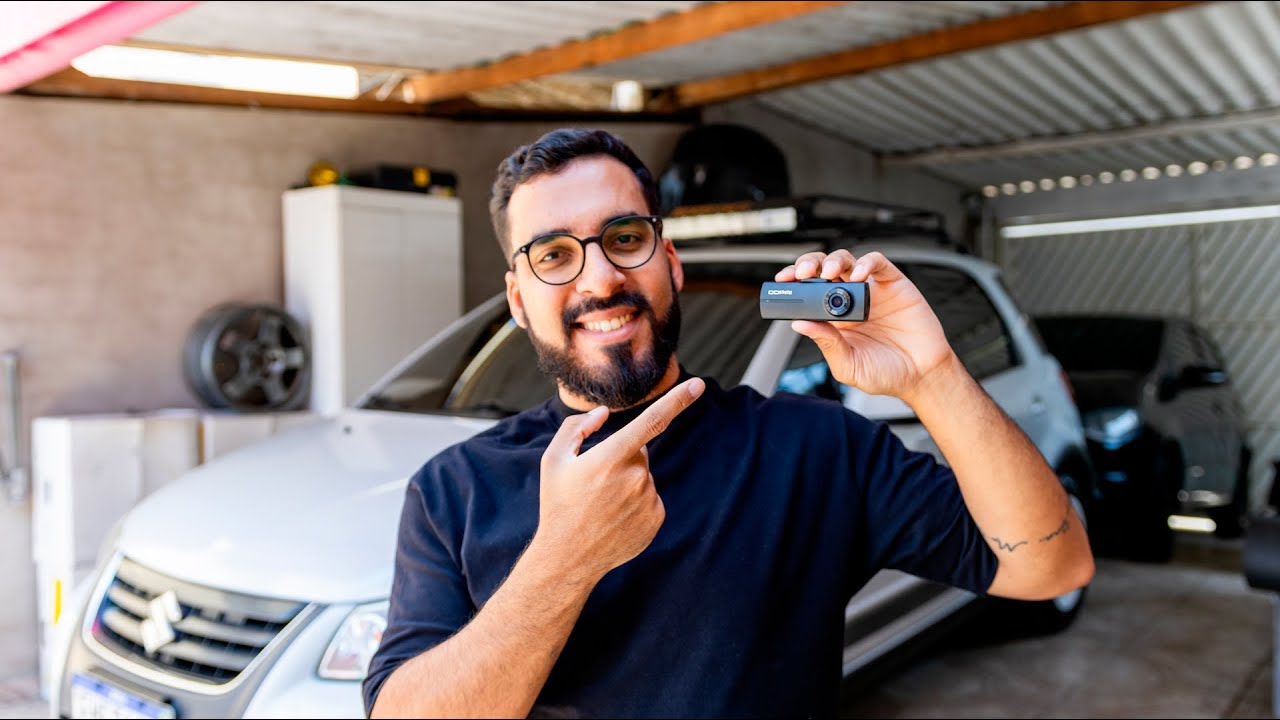Unboxing, review e instalação - Dashcam DDPAI N1 Dual - Câmera veicular dupla!
