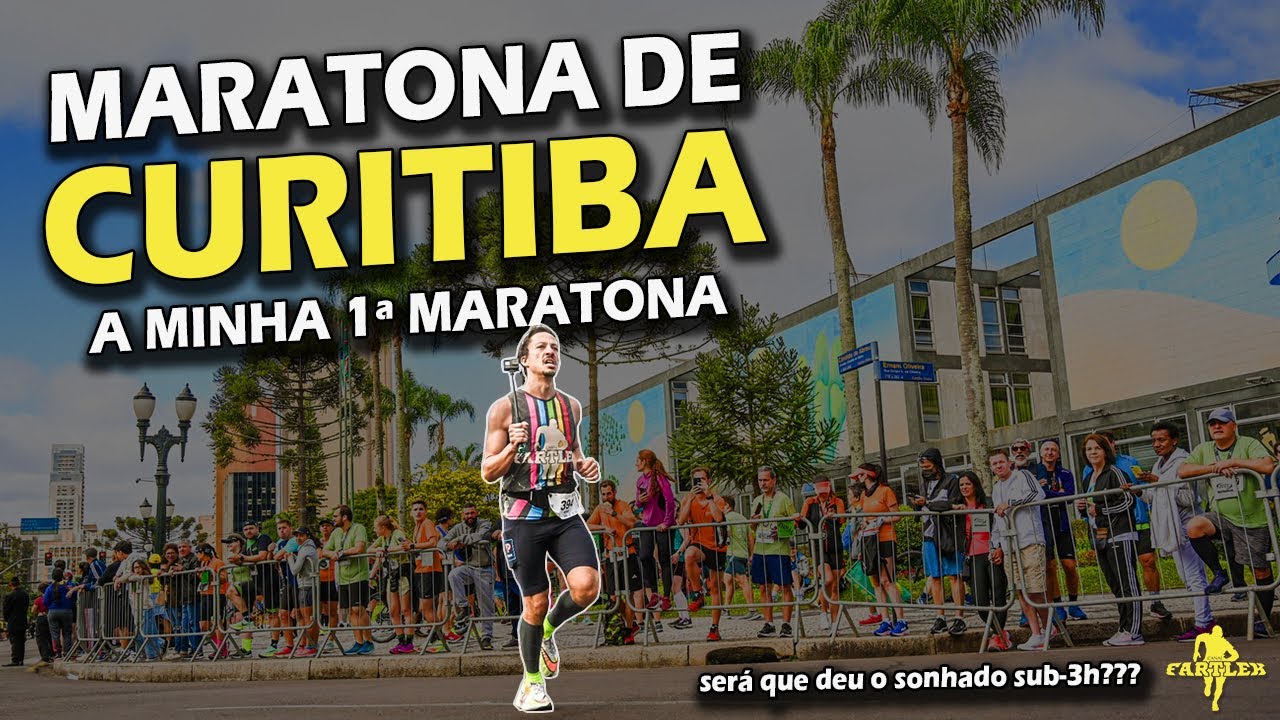 MARATONA DE CURITIBA - finalmente fiz minha estreia em maratonas