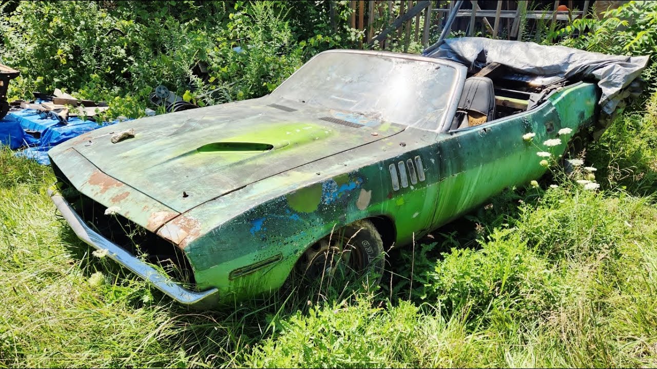 Backyard Find 1971 'Cuda 340 CONVERTIBLE