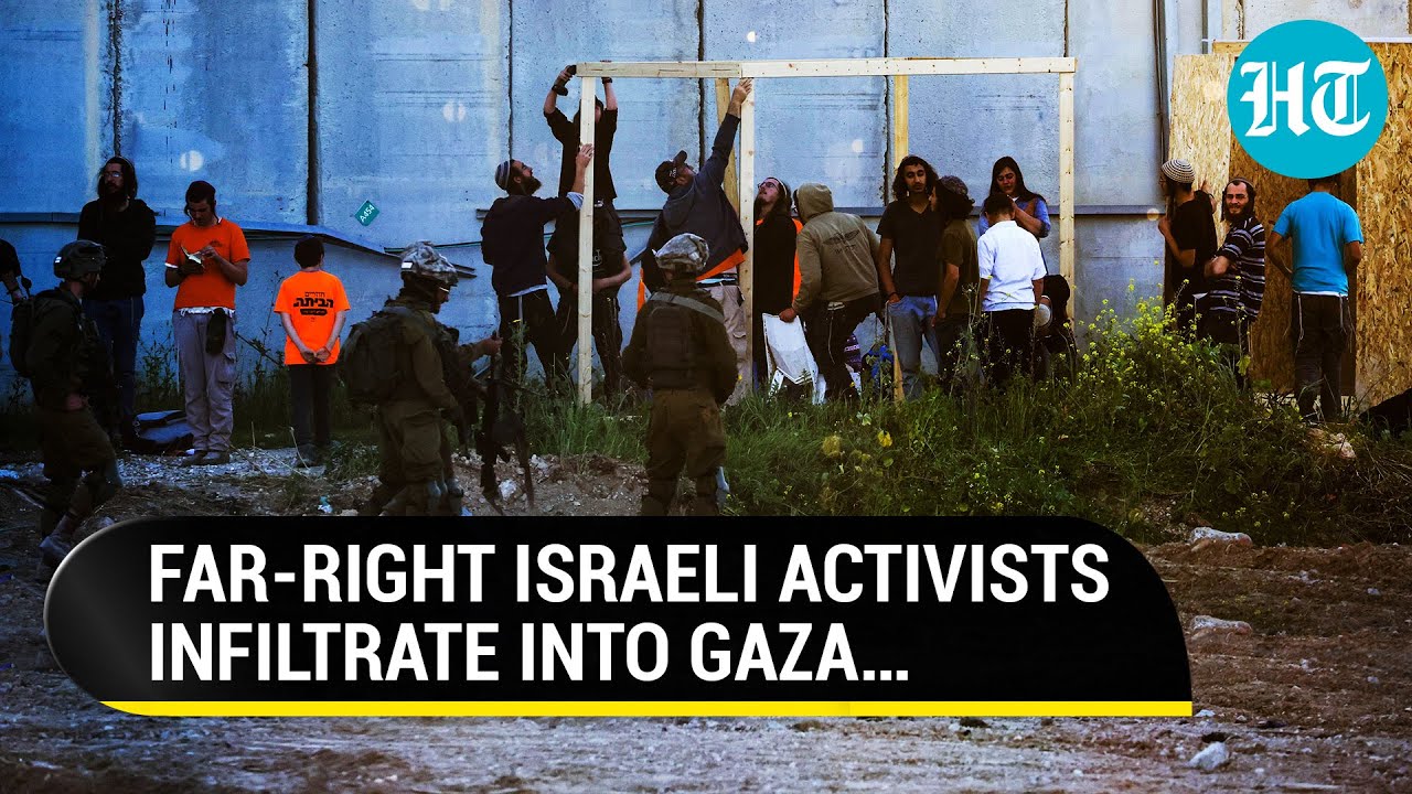 Israeli Settlers Eying Gaza Now? Far-Right Activists Attempt To Reestablish Settlements Amid War