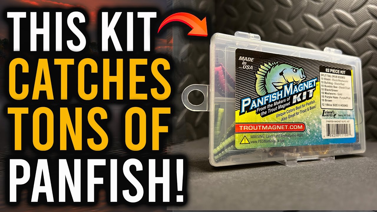Panfish Magnets - Catch Crappie, Bluegill, & More!