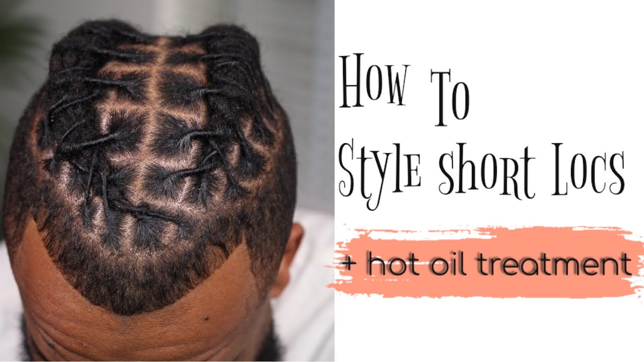 How to style short locs with Dr. Locs products