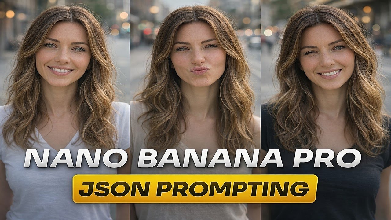 C&oacute;mo Editar Im&aacute;genes con IA | Control TOTAL Mediante Comandos JSON (Nano Banana Pro)