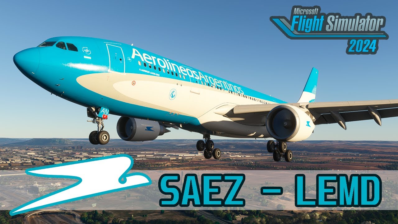 El A330 de FS2024 es una MARAVILLA | Buenos Aires - Madrid | Ini A330 | MSFS2024