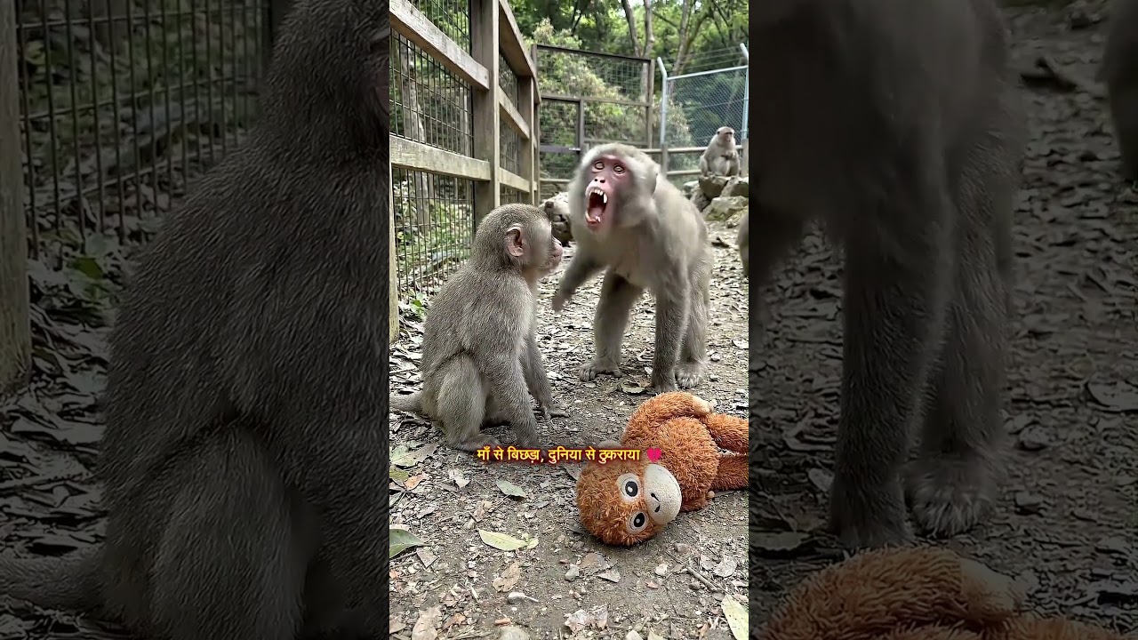 Japan&rsquo;s Baby Monkey Punch Emotional Story 🐒🧸 #MonkeyPunch #JapanMonkey #viral #emotional