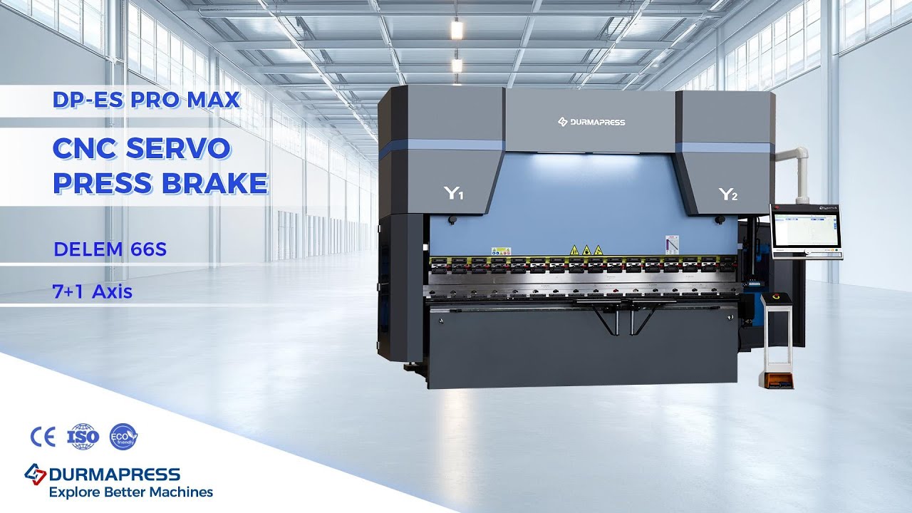 DURMAPRESS DP-ES PRO MAX Series CNC Press Brake | 7+1 axis