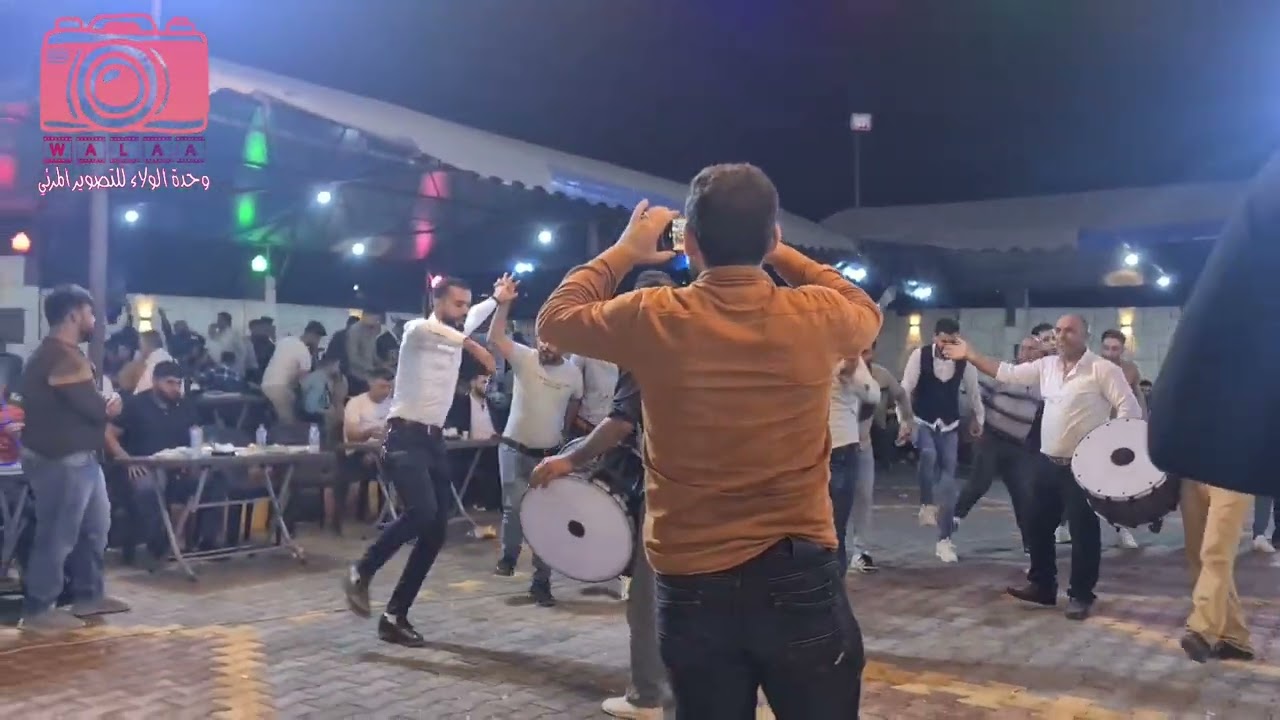 زفاف العريس الدكتور يوسف اليوسف أفراح شعب حاس الفنان معاذ الحلبي تصوير ومونتاج الولاء