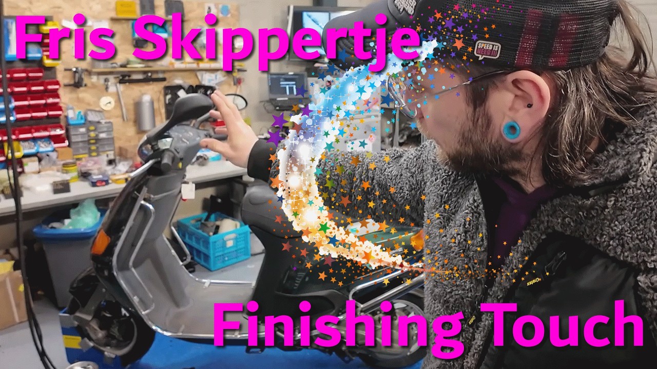 172cc Fris Skippertje de Finishing Touch geven