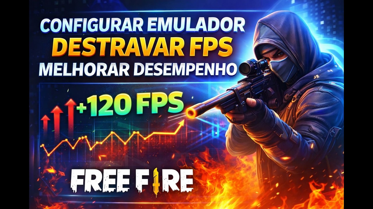 CONFIGURANDO EMULADOR, DESTRAVANDO O FPS E MELHORANDO O DESEMPENHO NO FREE FIRE 🔥🔥