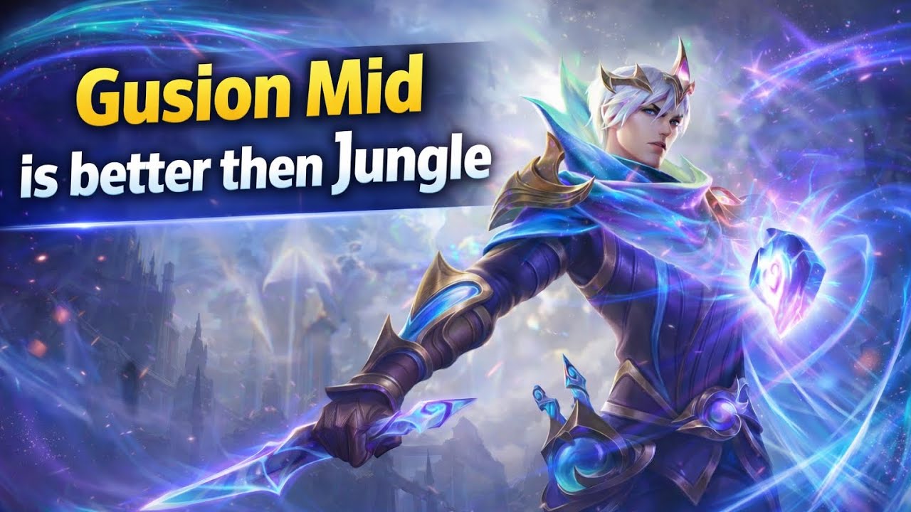 Gusion Mid is better then Jungle….. 