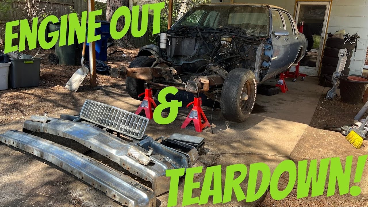 1989 Box Chevy Build: Ep. 6 Engine Removal & Teardown!