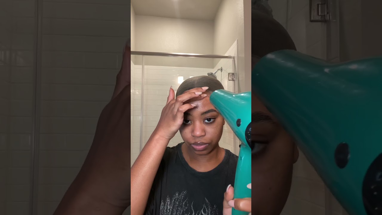 Easy wig install (No bleached knots) #trendyhairstyles #wiginstall