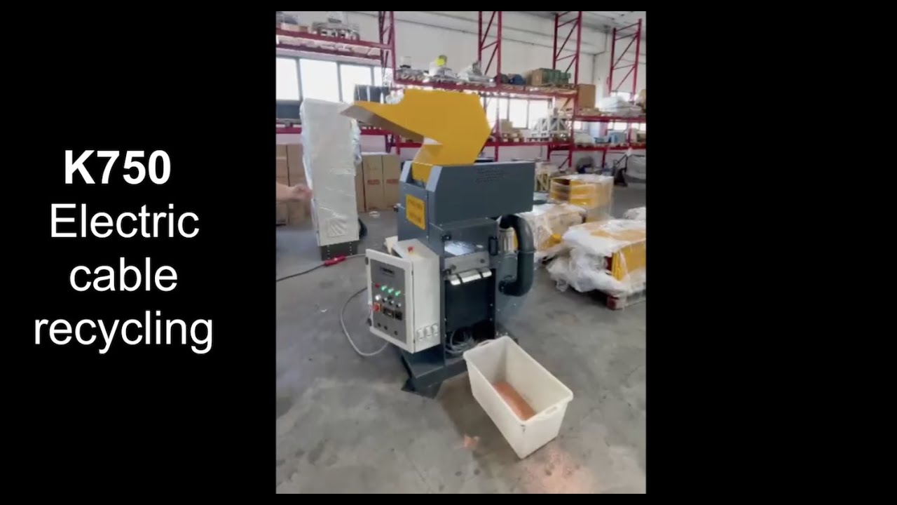 Trituratore scarti elettronici e rame | STOKKERMILL K750