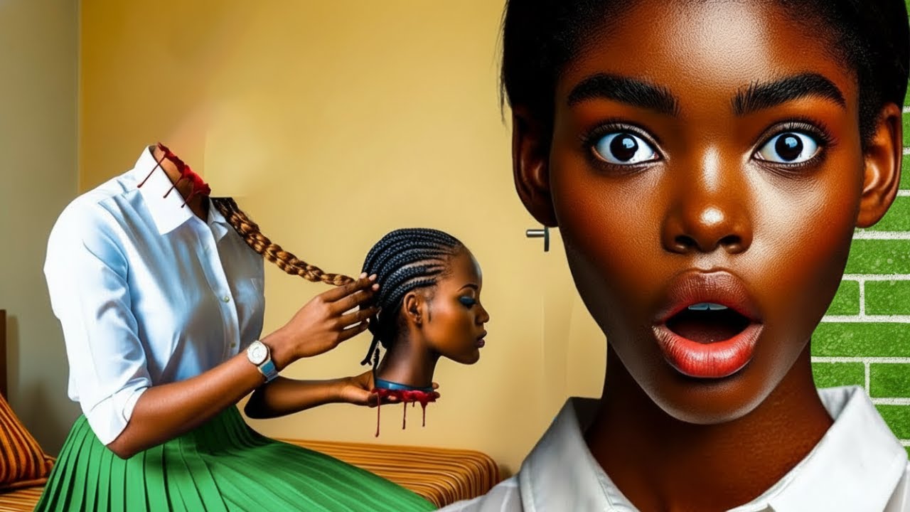 Elle détache sa  propre tête pour la coiffer entre ses mains mais vous n'imagerez pas la suite