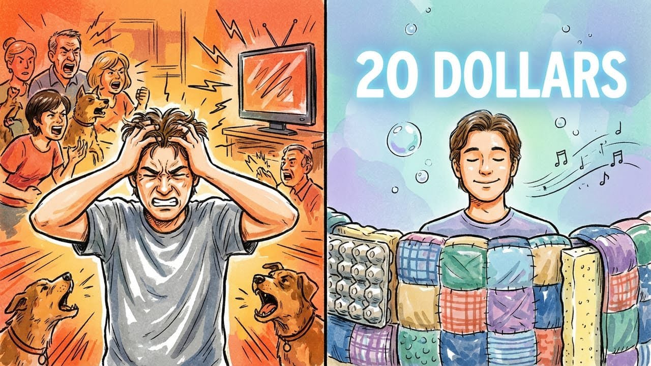 $20 Soundproofing That Actually Works (Most People Miss This)