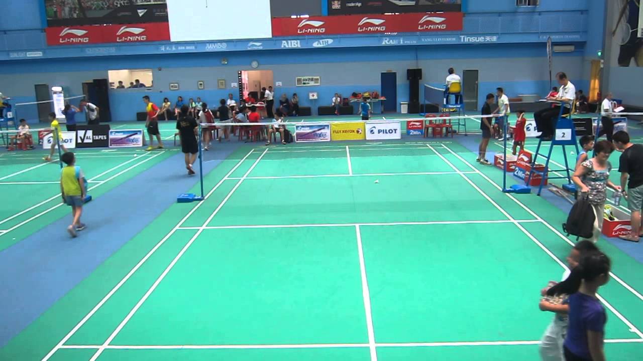 2014 Pilot Pen National Age Group Singles. BSU 13, Wesley Koh vs Ng Jun Yu. 17 Mar