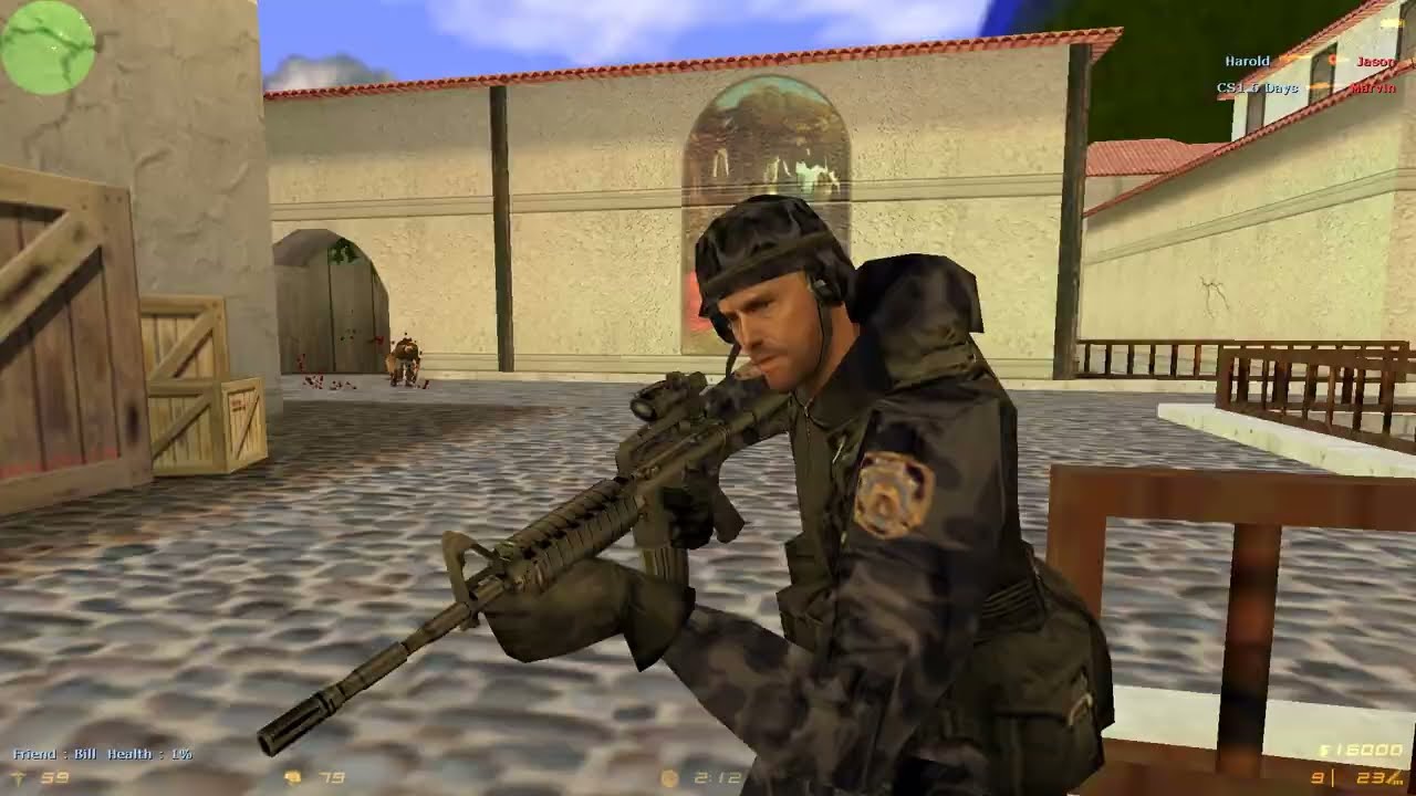 Counter-Strike 1.6 | Day 1467 | Map : cs_italy (CT)