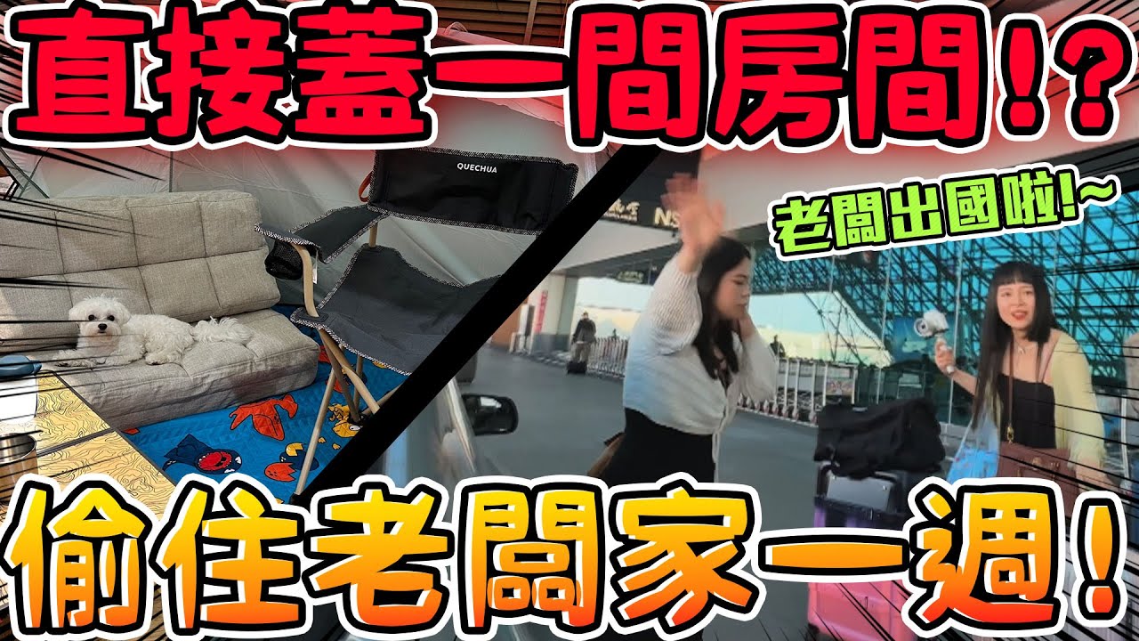 偷住老闆家一週！還改造了房間！沒想到被臭罵一頓？可可酒精