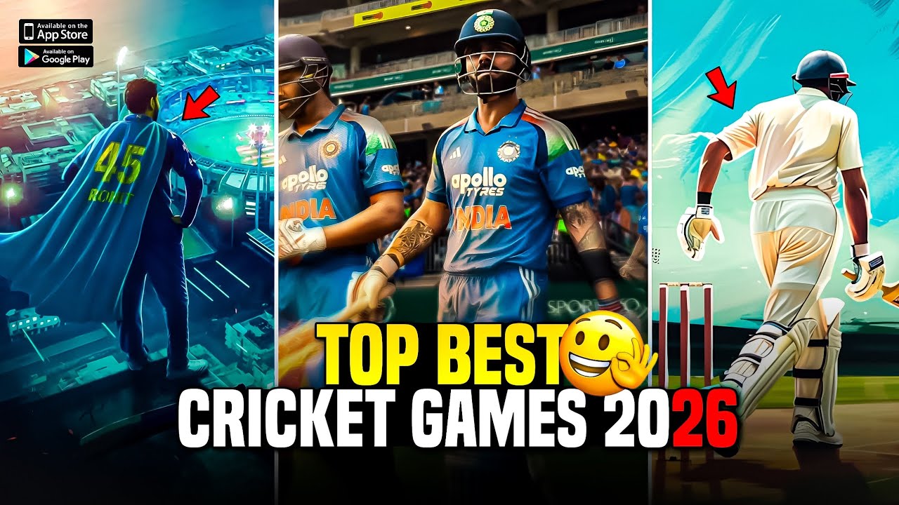 😱 Top 10 Cricket Games for Android That Feel Like Real Cricket!