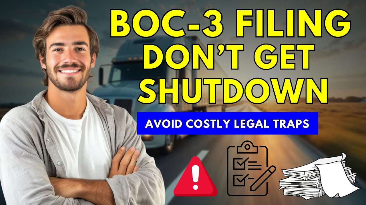 What Is BOC-3 Filing? Trucking Must-Know for Legal Compliance!