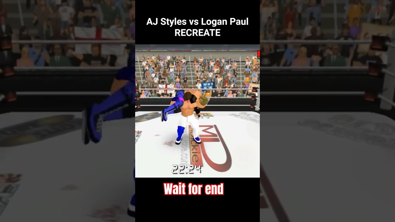 AJ styles🤘Vs logn pual🦅single match at WM41 | #ajstyles #wwe #loganpaul #maniaonnetflix #shorts #🃏🎲🎰