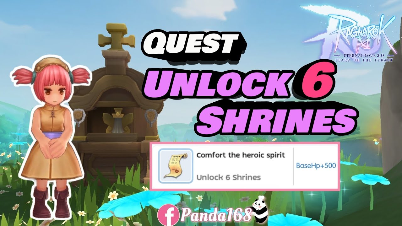 ROM: Unlock 6 shrines Tears of the Tyrant #ragnarokmeternallove #rom #ro