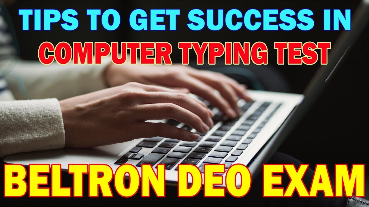 Tips to get success in BELTRON DEO Typing Test Exam | Computer Typing Best Practice...