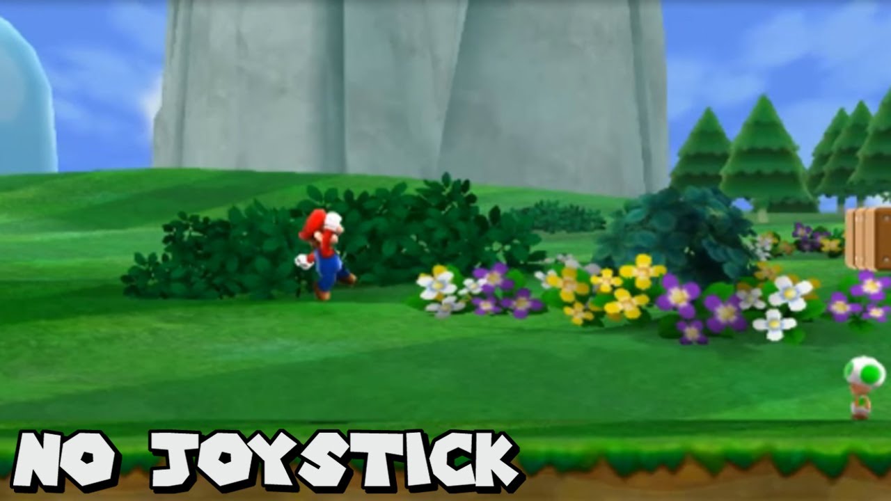 [TAS] SMG2: Peach's Castle (Intro) - No Joystick Allowed