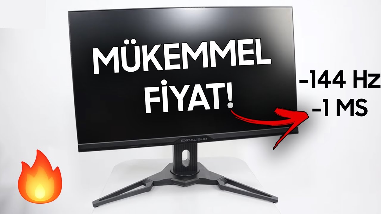 FİYATIYLA UÇURAN OYUNCU MONİTÖRÜ! - Excalibur Gaming Monitör inceleme