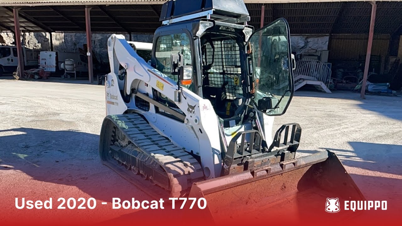 Used 2020 - Bobcat T770 | Used Tracked Skid Steer | equippo.com |