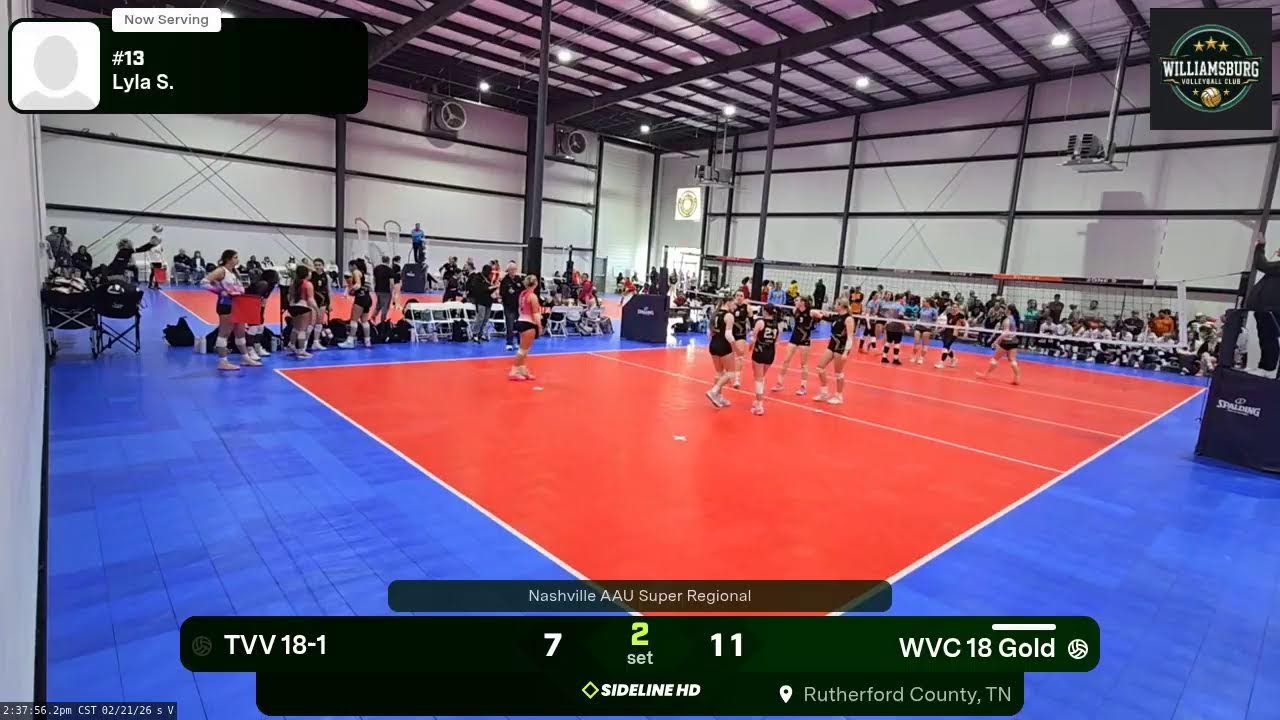 WVC 18 Gold vs. TVV 18-1 (2026.02.21)