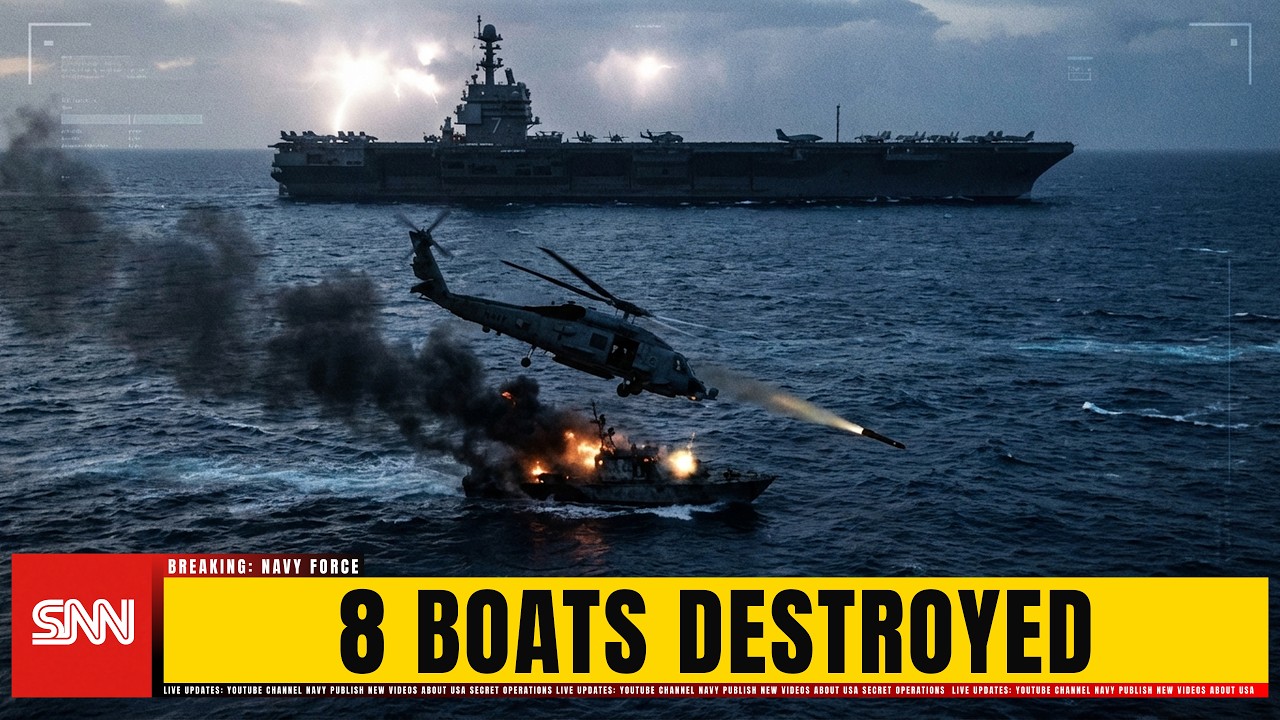 Иран направил 8 быстроходных ударных катеров на ударную группу авианосца USS Ford &mdash; ответ был ЖЕС...