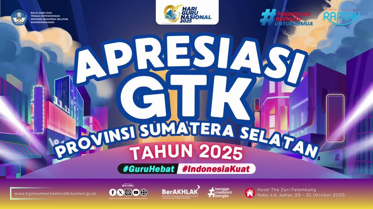 APRESIASI GTK PROVINSI SUMATERA SELATAN TAHUN 2025