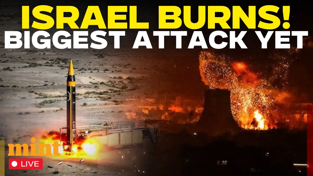 Israel-Iran War LIVE: Israel Under Attack | Iran Launches Missiles On Tel Aviv |Netanyahu Death News