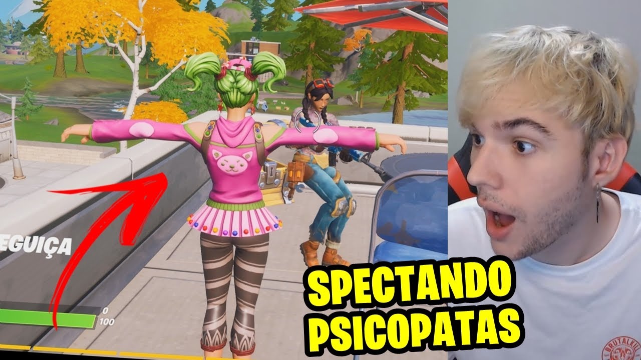SPECTANDO PSICOPATAS !!! (*não acredito*) - Fortnite
