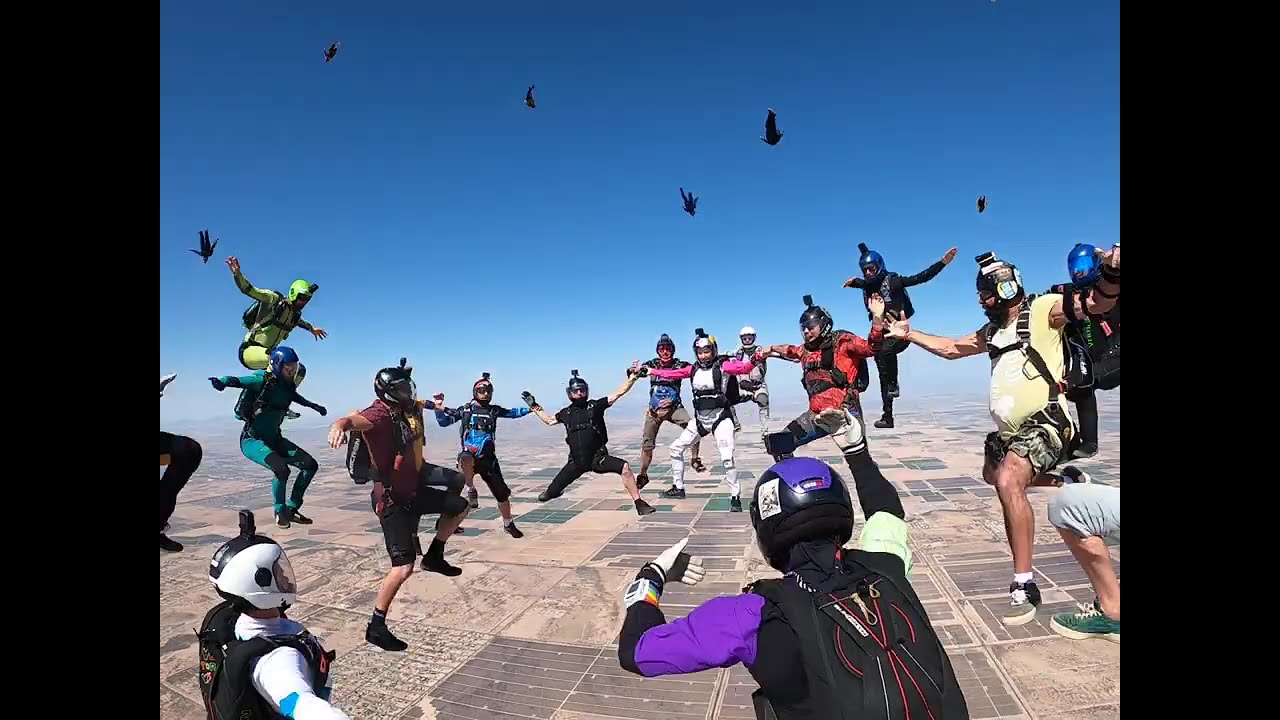 1178 - 46 Way Upright World Record Training Camp