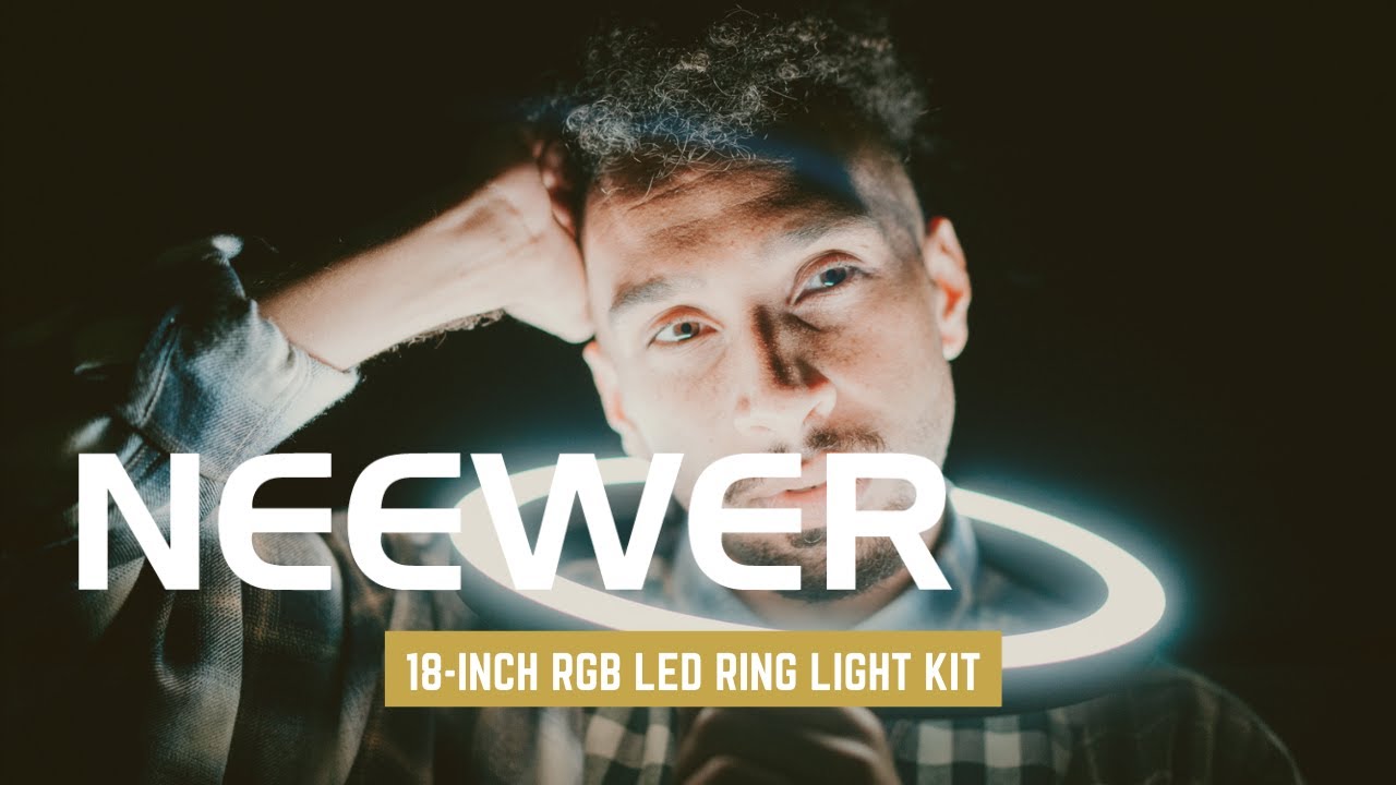 Neewer 18-inch RGB LED Ring Light Kit
