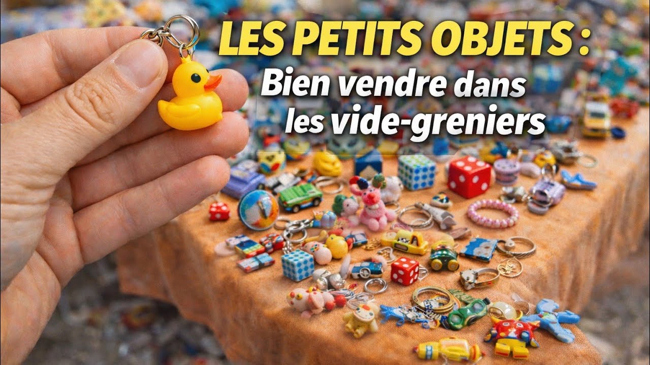 Les petits objets : bien vendre dans les vide-greniers