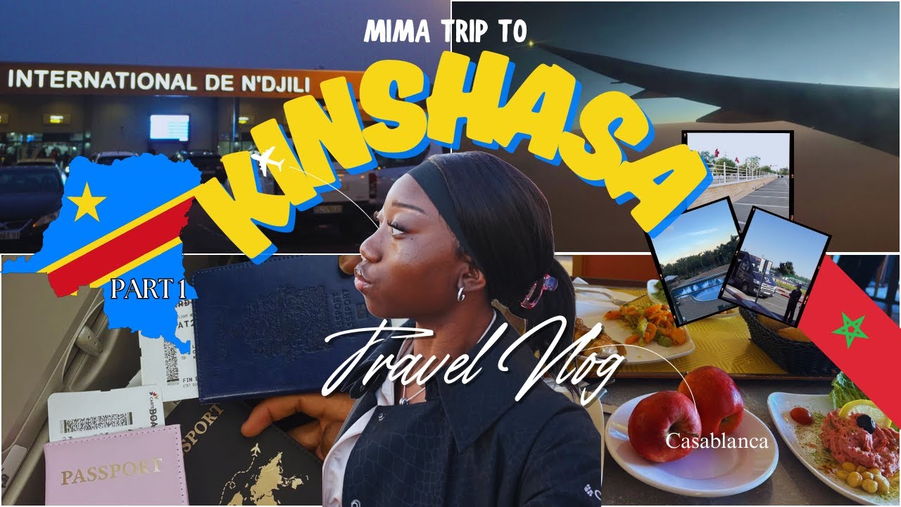 PART 1: MY FIRST TIME IN CONGO- KINSHASA motherland // TRAVEL VLOG