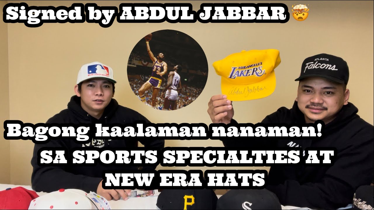 UNBOXING NUMBER 5! DAGDAG KAALAMAN NANAMAN TAYO SA SPORTS SPECIALTIES AT NEW ERA BRAND!