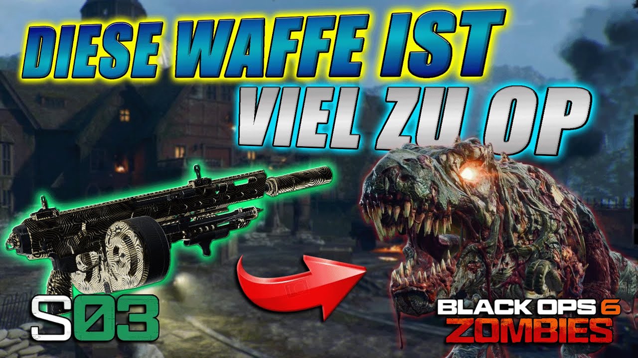 Die Waffe ist viel zu Stark für Black Ops 6 Zombies | Z-Rex Shattered Veil