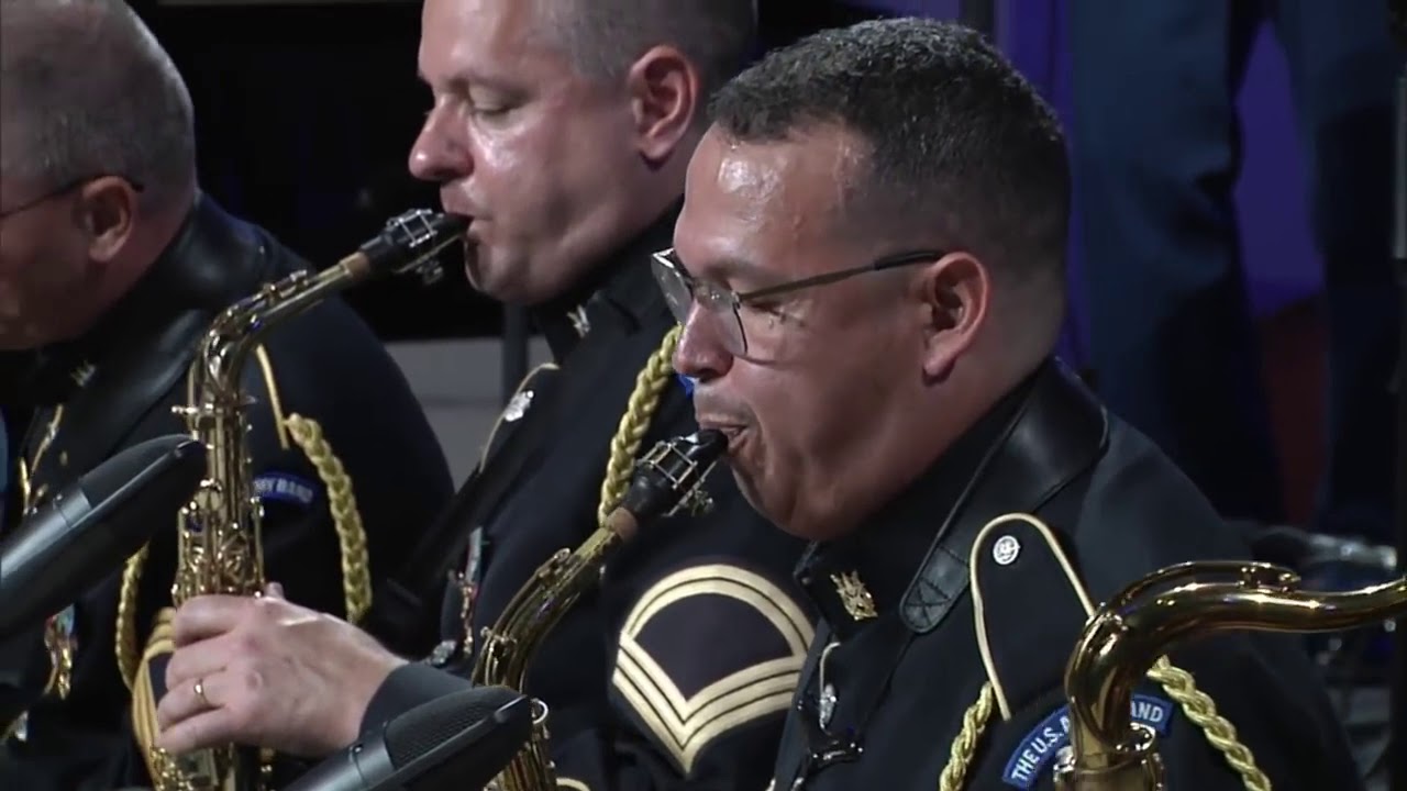 The U.S. Army Blues with Argentinian composer Pedro Giraudo
