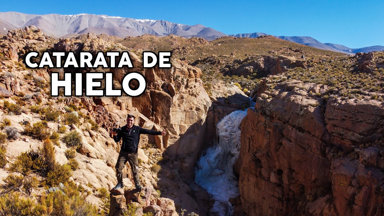 Catarata de hielo | Chorro de Laguna Blanca, Catamarca (2024)