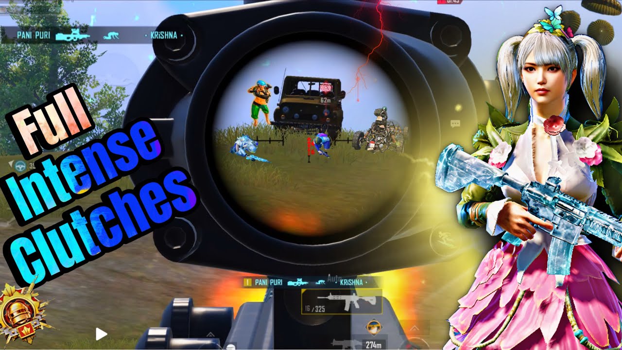 Omg😱full intense conqueror lobby clutches🔥🔥fight against rich squad bgmi pubg